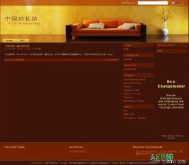 Wordpress stayhome模板