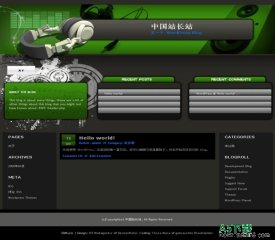 Wordpress Music Flow模板