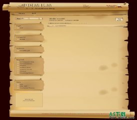 Wordpress Scroll模板