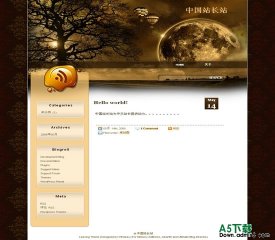 Wordpress Leaving模板