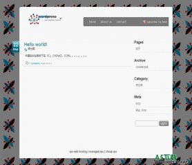 Wordpress Retro模板
