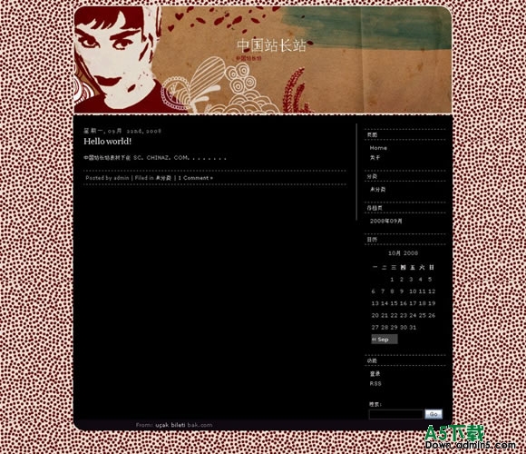 Wordpress Audrey模板
