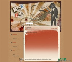 Wordpress Book Love模板