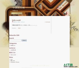 Wordpress Blogbook模板