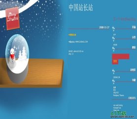 Wordpress snow-globe模板