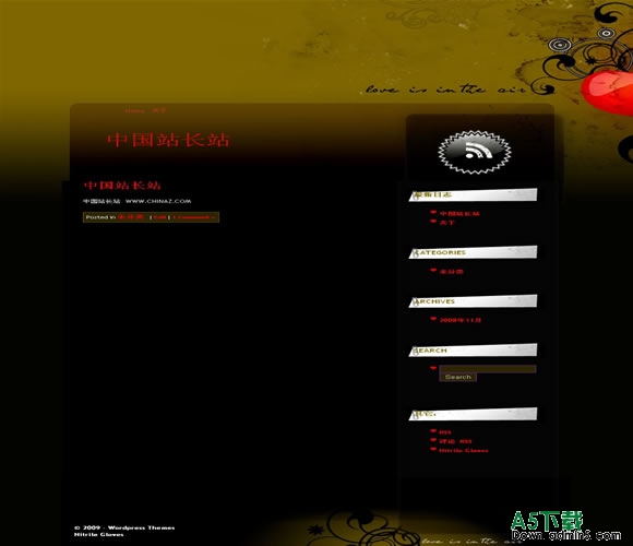 Wordpress Love模板