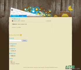 Wordpress bubble模板