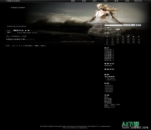 Bo-Blog As-Bo模板
