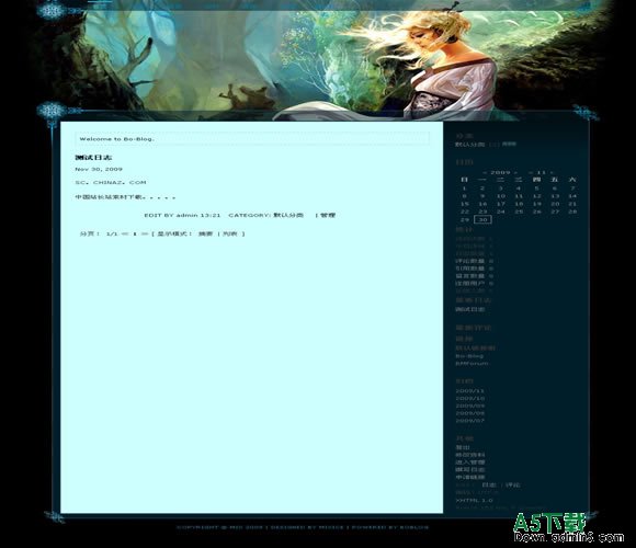 Bo-Blog missv3模板