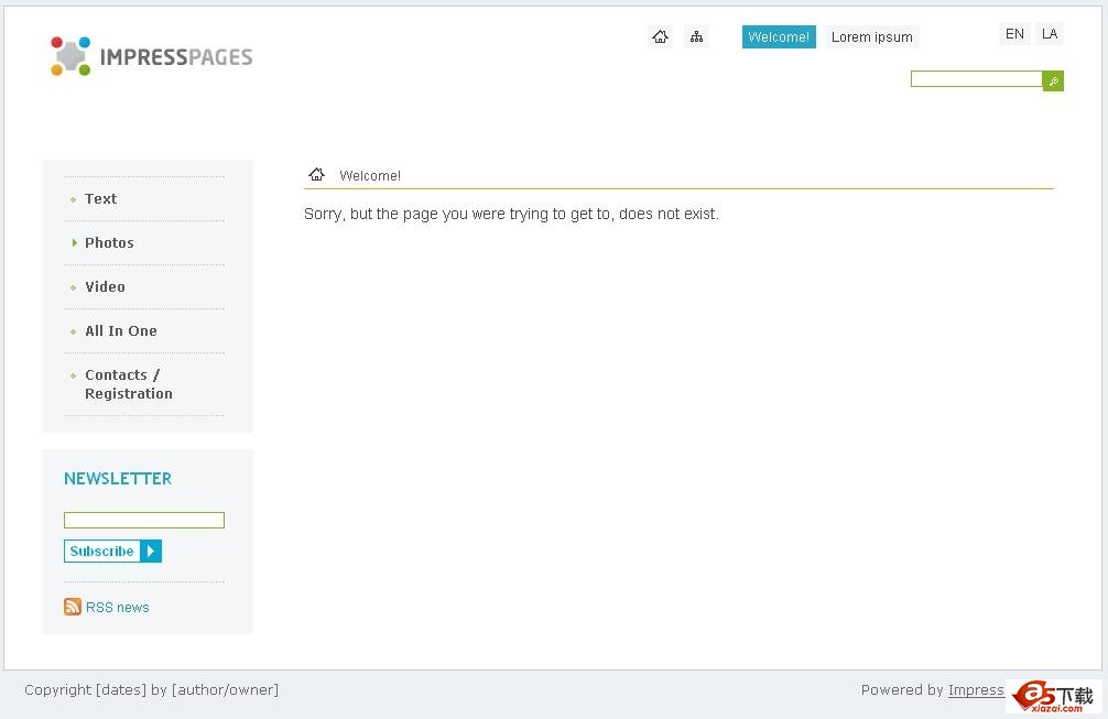 ImpressPages CMS下载