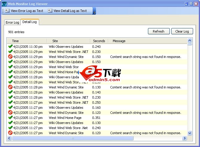 WestWind Web Monitorv3.42