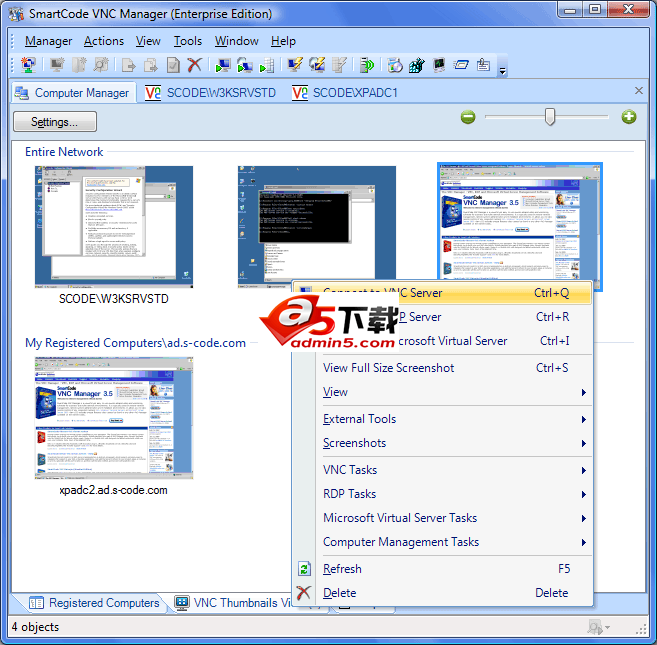 SmartCode VNC Manager Enterprisev4.0.7.0 Beta