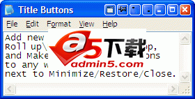 Actual Title Buttons v7.0