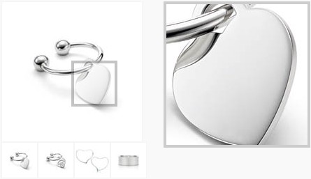 jQuery商品图片放大镜特效