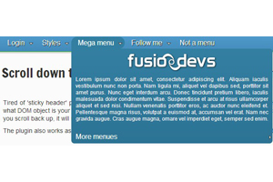 jquery多样式下拉菜单