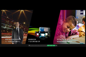 js斜式画中画切换