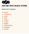 MVC+Linq to Entity 音乐商店