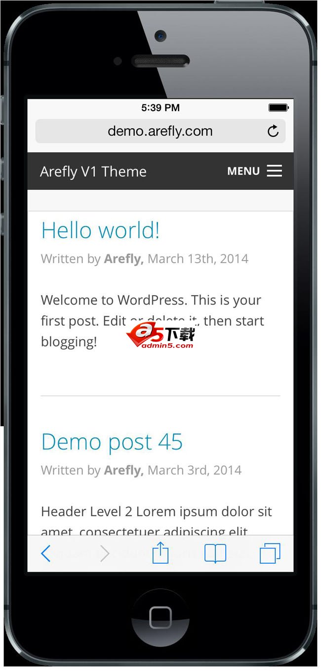 Arefly WordPress主题