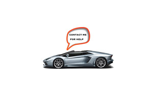 带微信和QQ客服的汽车动画特效