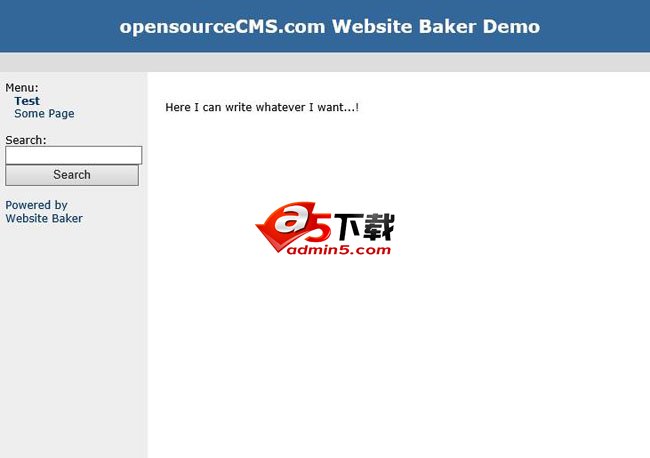 WebsiteBaker