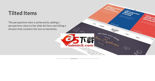 html5 3d宽屏幻灯片代码