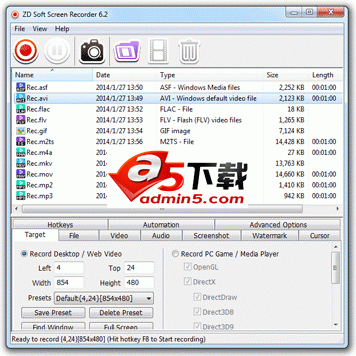 ZD Soft Screen Recorde