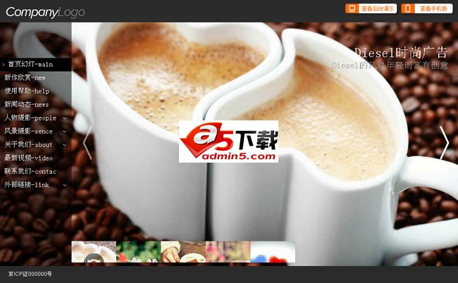 flash网站管理系统