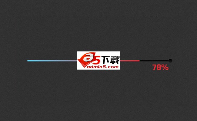 CSS3多种不同颜色进度条