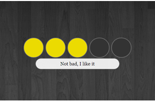 jquery制作精美的评分插件