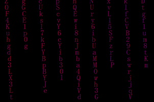 HTML5类似柳枝文字摆动