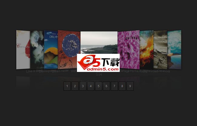 3D图片翻转展示CSS3