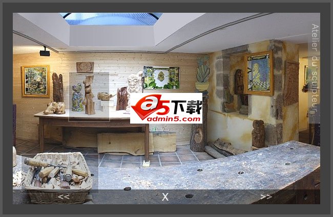 jquery图片全景查看器