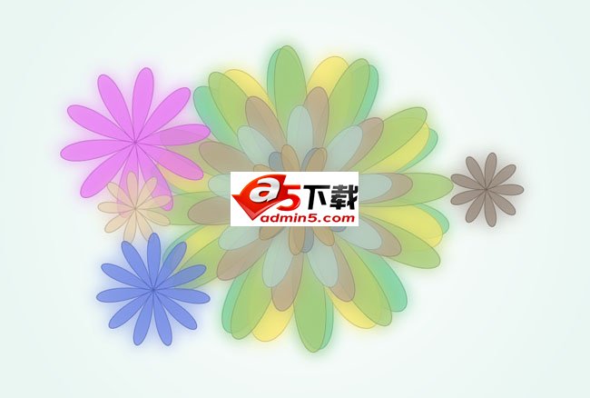 HTML5 Canvas花朵生成器