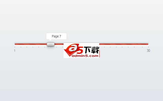 jQuery可拖动分页插件