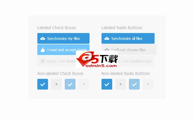 复选框美化插件labelauty