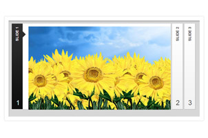 横向手风琴图片滑块