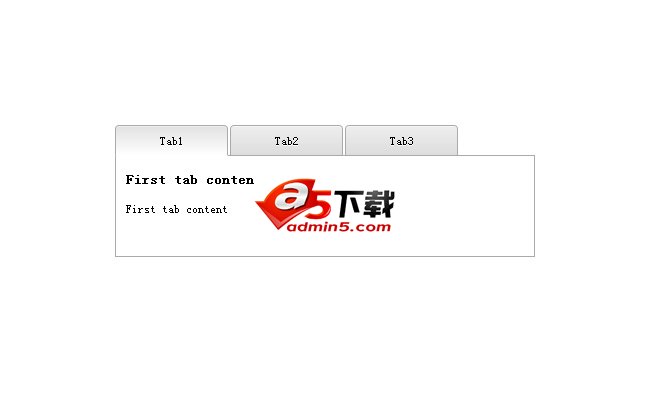 Tab选项卡切换代