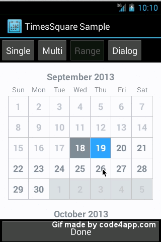Android Times Square