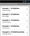 Android UITableView