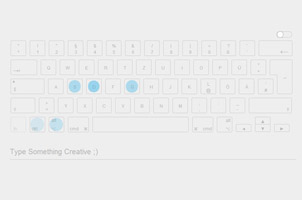 jQuery+CSS3模拟键盘事件