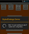 StyledDialogs for Android