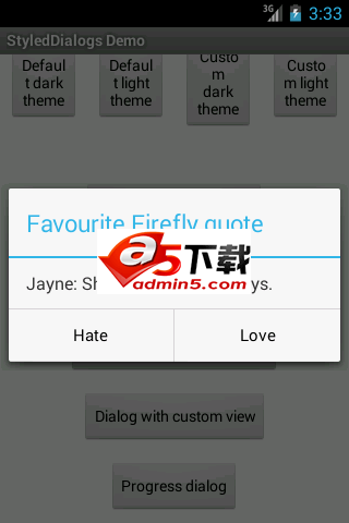 StyledDialogs for Android