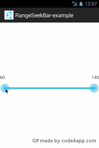 RangeSeekBar