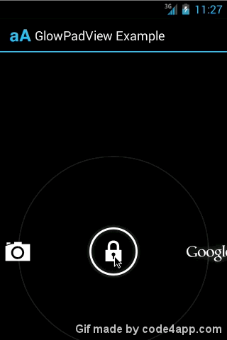 GlowPadView