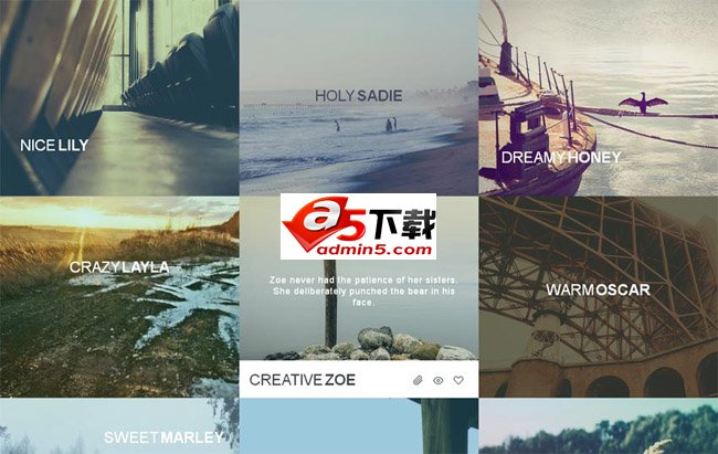 html5 css3图片响应式布局