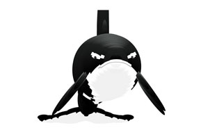 HTML5实现鲸鱼游动特效