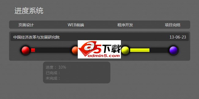 jquery可控制调节进度条代码