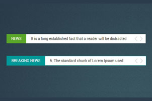 jQuery新闻滚动播报插件BreakingNews