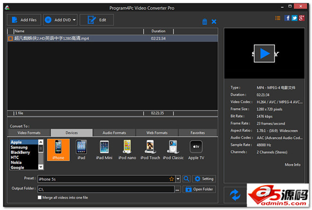 Program4Pc Video Converter