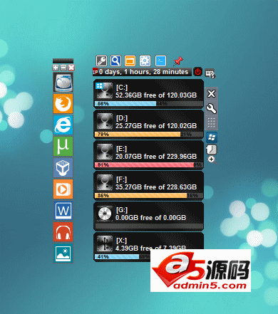 桌面硬盘分区查看